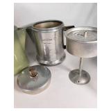 West Bend and Comet Coffee Percolators and Hot Pot