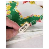 Startex and Other Vintage Kitchen Textiles, Various Patterns and Designs