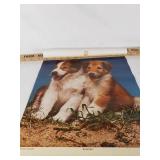 Allstate Supply 1946 Calendar with Puppies Willmar, MN
