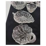 Cut Glass Bowls and Tray