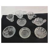 Cut Glass Serving Dishes and Bowls