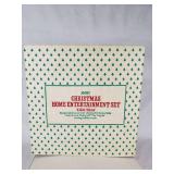 Avon Christmas Home Entertainment Set Tier Tray