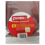 Pyrex Bakeware Set including 7"x11" and 9"x13" Baking Dishes