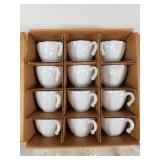 Vintage Glassware and White Teacups