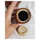 Vintage Ceramic Pottery Lot including Pitcher, Mugs, and Miniature Jugs
