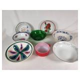 Decorative Bowls and Dishes Including Nasco Fine China and Hankook