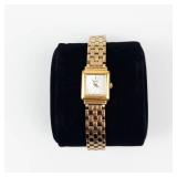 Seiko Vintage Quartz Dress Watch Gold Tone -Running