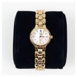 Timex Gold-Tone Ladies Watch With Indiglo - running new battery