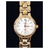 Timex Gold-Tone Ladies Watch With Indiglo - running new battery
