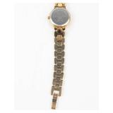 Timex Gold-Tone Ladies Watch With Indiglo - running new battery