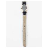 Diamond Quartz Dress Watch With New Battery  - running new battery