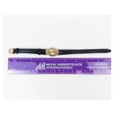 Diamond Quartz Dress Watch With New Battery  - running new battery