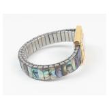 Le Baron Abalone Quartz Watch With New Battery