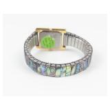 Le Baron Abalone Quartz Watch With New Battery