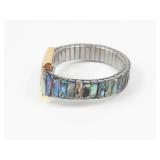 Le Baron Abalone Quartz Watch With New Battery
