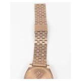 Nixon Quartz Watch With Gold Tone Bracelet - New Battery - Running