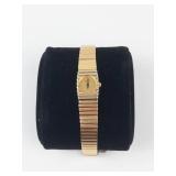 Seiko Quartz Gold Tone Watch - running new battery