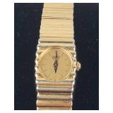 Seiko Quartz Gold Tone Watch - running new battery