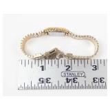 Seiko Quartz Gold Tone Watch - running new battery