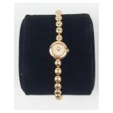 Seiko Quartz Beaded Bracelet Watch - running new battery