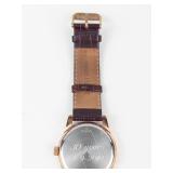 Caravelle by Bulova Quartz Watch - 30 Years 1980-2010 Commemorative - running new battery