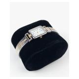 Carriage C24971 Quartz Watch With Stainless Steel Back  - running new battery