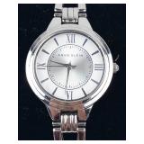 Anne Klein Ak/1441 Quartz Watch in Stainless Steel Band - running new battery