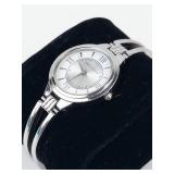 Anne Klein Ak/1441 Quartz Watch in Stainless Steel Band - running new battery