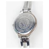 Anne Klein Ak/1441 Quartz Watch in Stainless Steel Band - running new battery