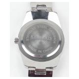 Keskaris Quartz Rhinestone Bracelet Watch - New Battery - Running