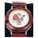 Kitaro Quartz Santa Watch - New Battery Running
