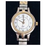 Carriage Quartz Two-Tone Wrist Watch - New Battery - Running