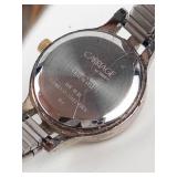 Carriage Quartz Two-Tone Wrist Watch - New Battery - Running