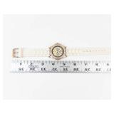 Quartz Crystal Bezel Watch, - Running, New Battery