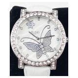 Bling Jewelry Quartz Butterfly Watch - Battery Running