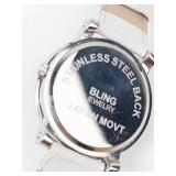 Bling Jewelry Quartz Butterfly Watch - Battery Running
