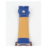 Geneva Quartz Analog Watch With Blue Strap