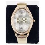 Victoria Wick Crystal-Accent Digital Watch - New Battery - Running