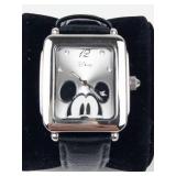 Disney Mickey Mouse Accutime Mk1007 Quartz Watch - New Battery - Running