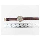 Nike Air Wristwatch With Leather Strap - New Battery, Running