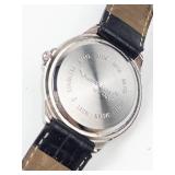 Vernier Quartz Rhinestone Bezel Wristwatch - Running, New Battery