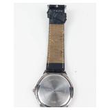Vernier Quartz Rhinestone Bezel Wristwatch - Running, New Battery