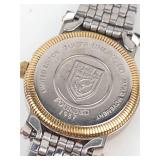 Ducks Unlimited Quartz Wristwatch Two-Tone Bracelet - Running, New Battery