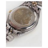Timex Quartz Two-Tone Wristwatch - Running With New Battery