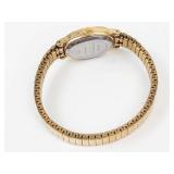 Timex Quartz Running Watch Gold Tone Bracelet - New Battery - Running