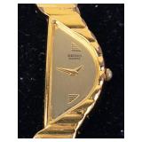 Seiko Quartz Running Watch 1f20-5d59 With New Battery