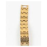 Seiko Quartz Gold Tone Watch - New Battery - Running