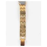 Seiko Quartz Gold Tone Watch - New Battery - Running
