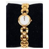 Seiko Quartz Gold-Tone Bracelet Watch - New Battery - Running
