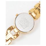 Seiko Quartz Gold-Tone Bracelet Watch - New Battery - Running